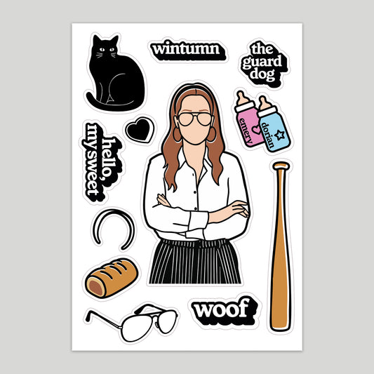 TNN - Autumn A5 Sticker Sheet