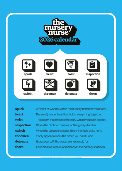 The Nursery Nurse 2026 Calendar