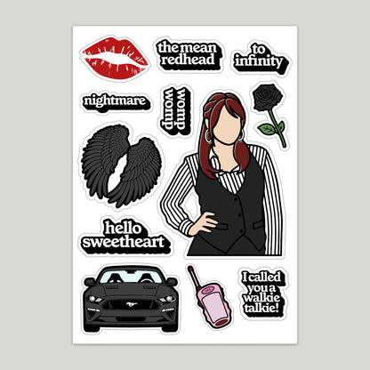 TNN - Mia A5 Sticker Sheet