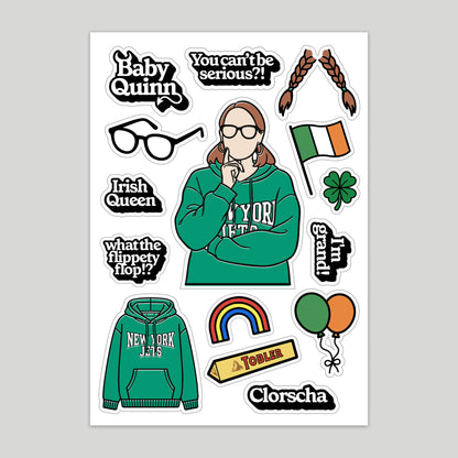 TNN - Sorscha A5 Sticker Sheet