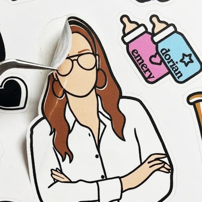 TNN - Autumn A5 Sticker Sheet