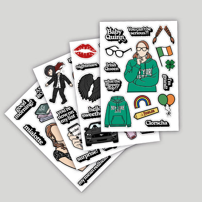 TNN - Deliah A5 Sticker Sheet
