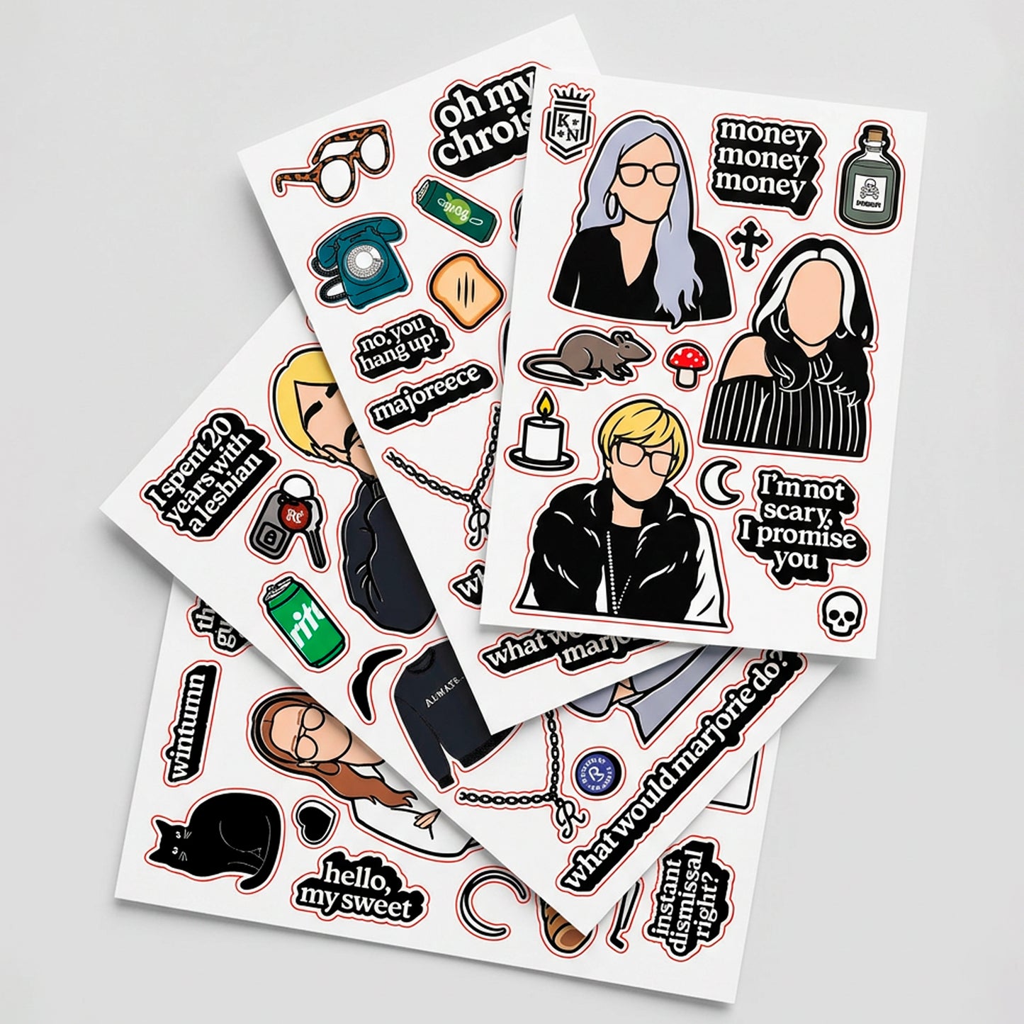 TNN - Autumn A5 Sticker Sheet