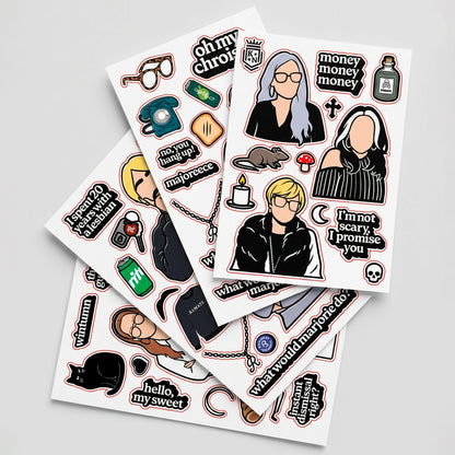 TNN - Autumn A5 Sticker Sheet